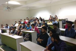 An Alumni session ‘Youth is the Future’ for BBA and B.Com students