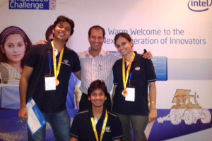 Gold Medal at Intel India Embedded Challenge