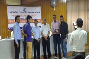B. Tech CSE Students won ‘Best Project Award’ at FIA