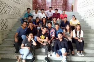 First Year BAJMC, FMeH students visit Lok Sabha TV (1)
