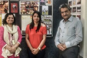 Alumna of FCBS, MRIIRS Visited Manav Rachna Campus