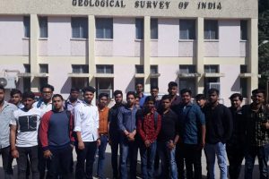Civil Engineering Students Visited Geological Survey of India, Faridabad