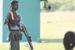 Heartiest congratulations to Ankur Mittal for winning the bronze in the Men’s Double Trap event at Common Wealth Games 2018