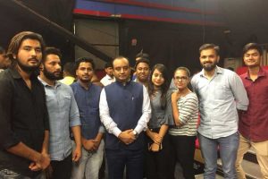 BJMC Students Visit to News18 India