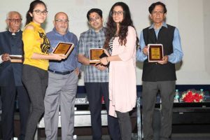 Research Excellence Award given to B.Tech. Students