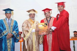 Prof. Anil Sahasrabudhe awards degrees at the sixth Convocation of MRIIRS