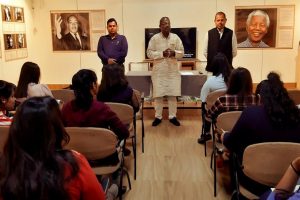 Students of B.A. (Hons.) English visited National Gandhi Museum