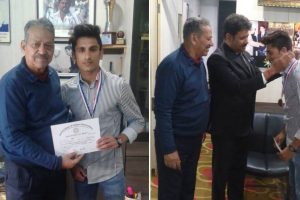 MRIIRS congratulates Rahul for winning a Bronze Medal in Kick-Boxing
