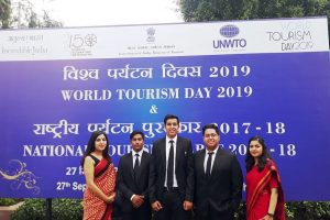 Hotel Management Students celebrated World Tourism Day at Vigyan Bhavan