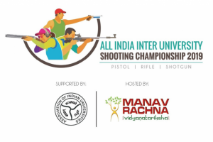 All India Inter University Shooting Championship 2019-20  from 12th to 15th November 2019 organised by MRIIRS