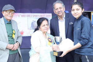 Spectacular Performance in 8th Manav Rachna Girls Sports Meet