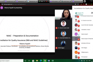 Session on NAAC Preparation and Documentation