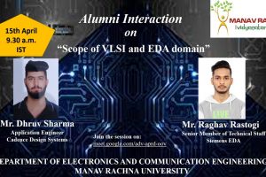Alumni Interaction on Scope of VLSI and EDA Domain