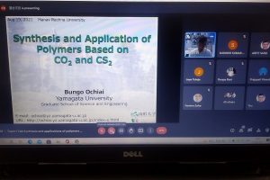 Expert Talk on  ‘Synthesis and applications of polymers based on CO2 and CS2’ by Professor Bungo OCHIAI