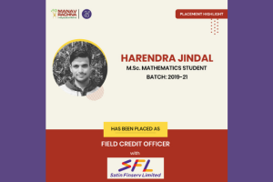 Harendra Jindal has been placed as Field Credit Officer (Executive Level)